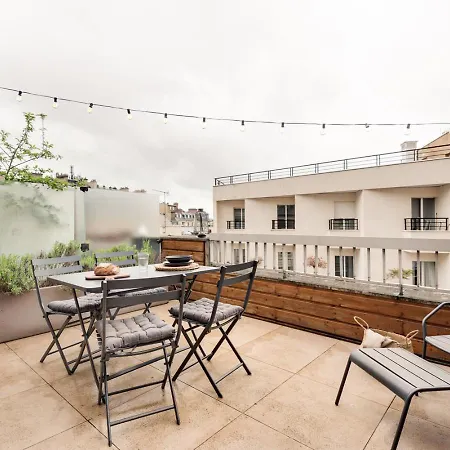 Orhy - 2 Et Terrasse A Porte Dauphine